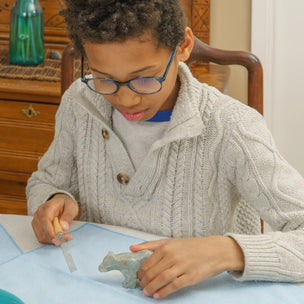 Studiostone Creative Soapstone Carving Kit | Bear | Conscious Craft