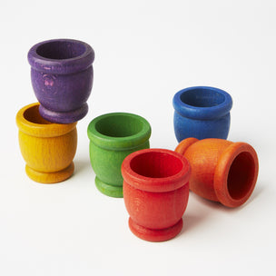 Grapat 6 Wooden Cups | Conscious Craft
