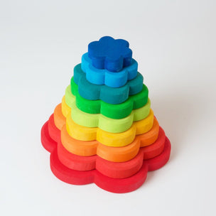 Grimm's Flower Stacking Tower | Conscious Craft
