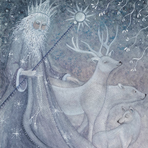 Bijdehansje Postcard King Winter | Conscious Craft