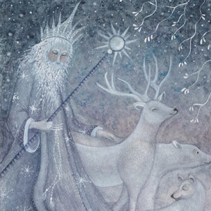 Bijdehansje Postcard King Winter | Conscious Craft