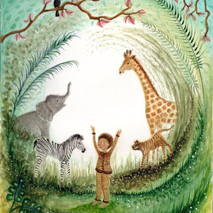 Bijdehansje Postcard Jungle | Conscious Craft