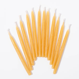 Knot & Bow Natural Beeswax Party Candles | ©Conscious Craft