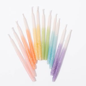 Knot & Bow Ombre Beeswax Party Candles | ©Conscious Craft
