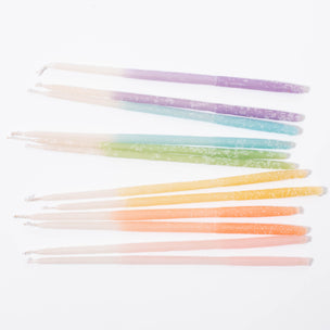 Knot & Bow Tall Ombre Beeswax Party Candles | ©Conscious Craft