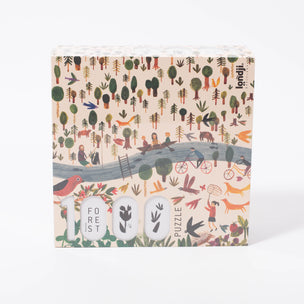 Enjoy the Forest beautifully illustrated 1000 piece puzzle by Londji