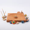 Spinning Top Plate with spin top selection | © Conscious Craft