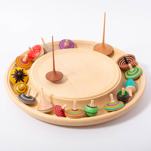 Spinning Top Rondell 40cm with Spin tops | © Conscious Craft