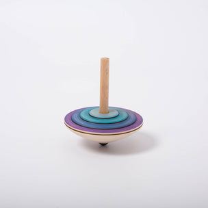 My First Spinning Top in blue tones from Mader | Conscious Craft