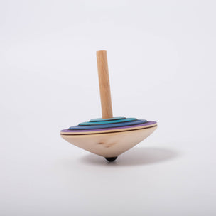 My First Spinning Top in blue tones from Mader | Conscious Craft