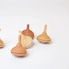 Classic Spinning Top in Variety of Woods | Conscious Craft