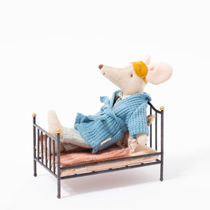 Maileg Bathrobe | Dusty Blue | ©Conscious Craft