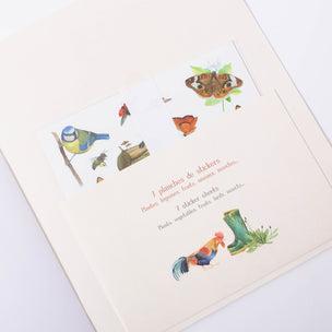 Moulin Roty The Gardener | Colouring and Sticker Book | Conscious Craft