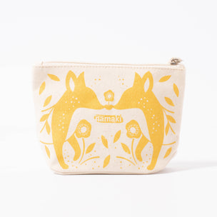 Namaki Fox Gold Sparkling Pouch | Conscious Craft 