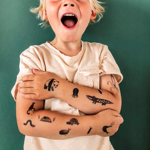 Nuukk Organic Temporary Tattoo | Beetles | Conscious Craft