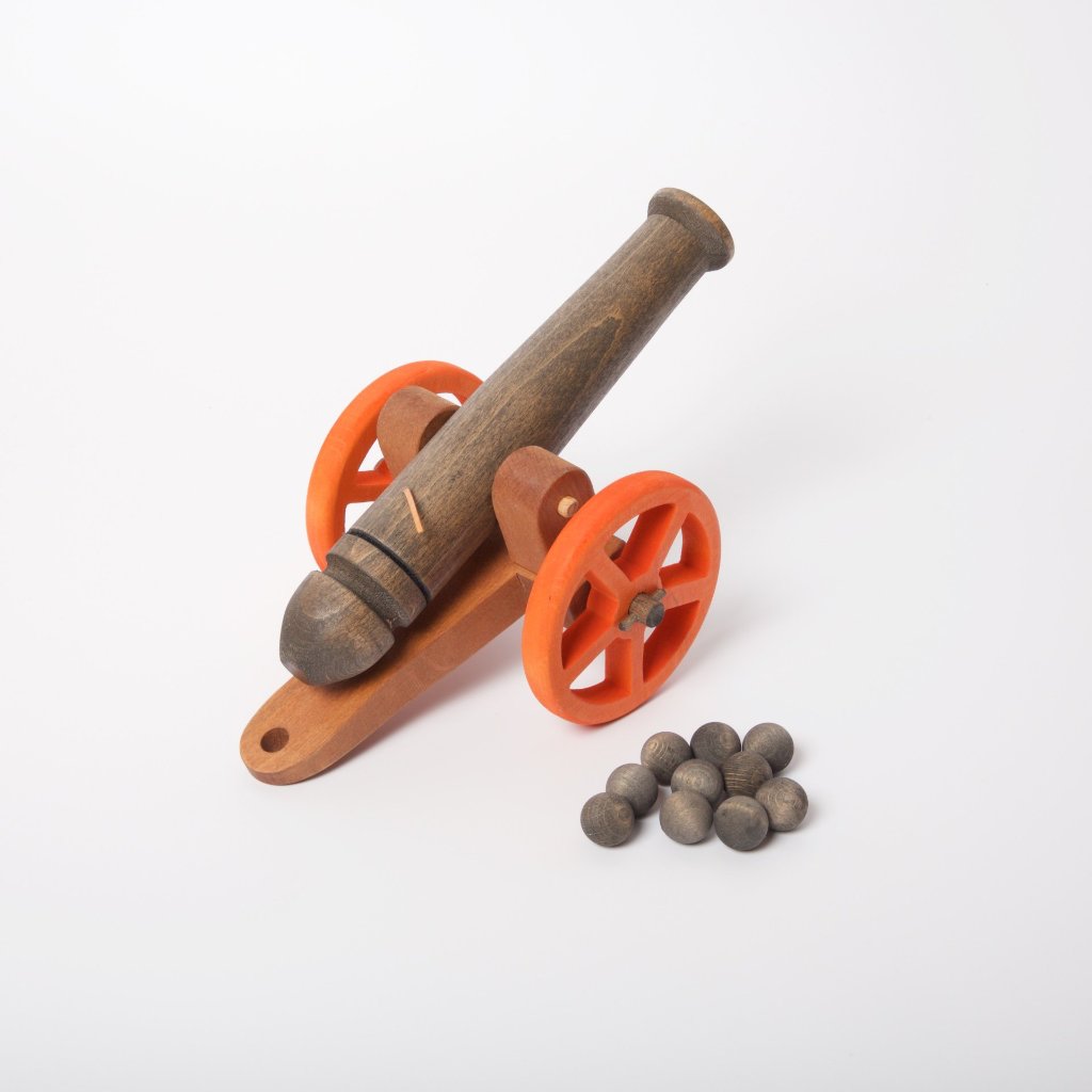 Ostheimer Cannon | Large with 10 Cannonballs | Conscious Craft Ostheimer Cannon | Large with 10 Cannonballs | Conscious Craft