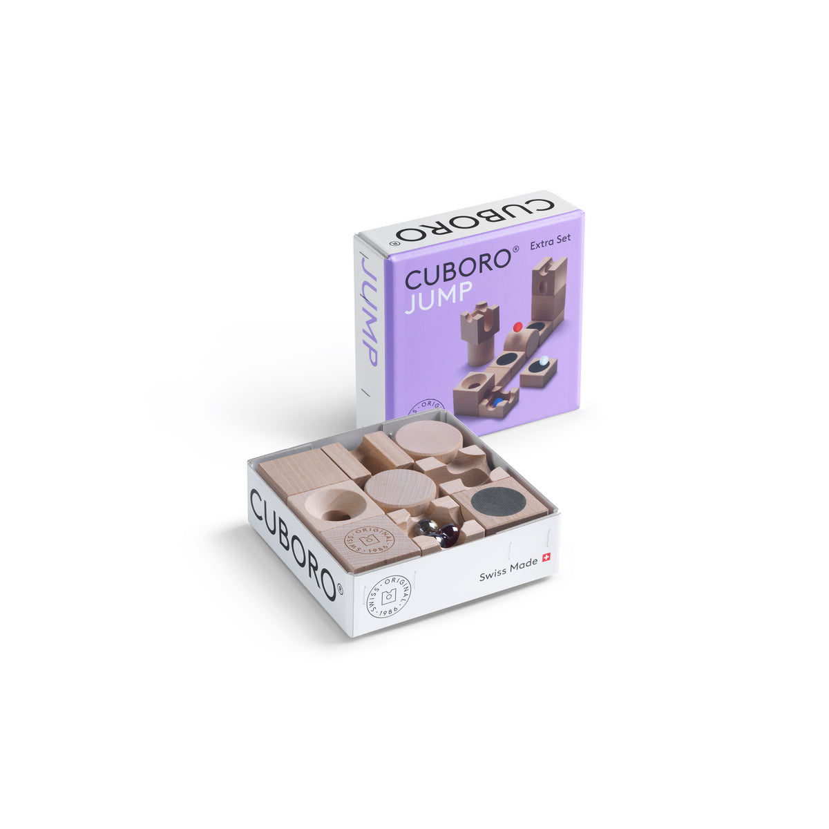 知育玩具 CUBORO JUMP Extra Set Amazon.com: Cuboro Jump Marble Run Game - The Extra Set for