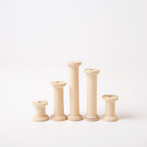 Natural Wooden Spool Set | Conscious Craft