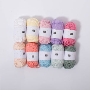Mini Yarn Set Vintage Mix | ©Conscious Craft