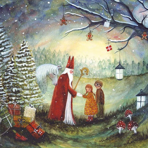 Bijdehansje Postcard Saint Nicholas | Conscious Craft