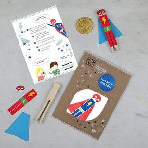 Mini Craft Kit | Superhero Peg Doll | Conscious Craft