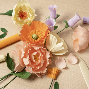 Crepe Paper Flower Starter Kit | Conscious Craft