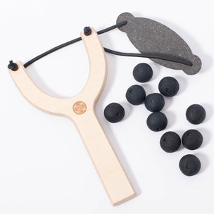 VAH Sling Shot with Paper Balls | ©Conscious Craft