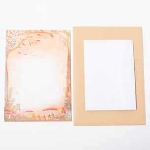 Waldorf Family | Autumn Notepaper Set | ©Conscious Craft