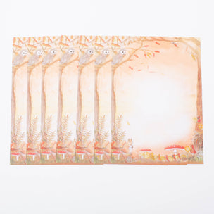 Waldorf Family | Autumn Notepaper Set | ©Conscious Craft