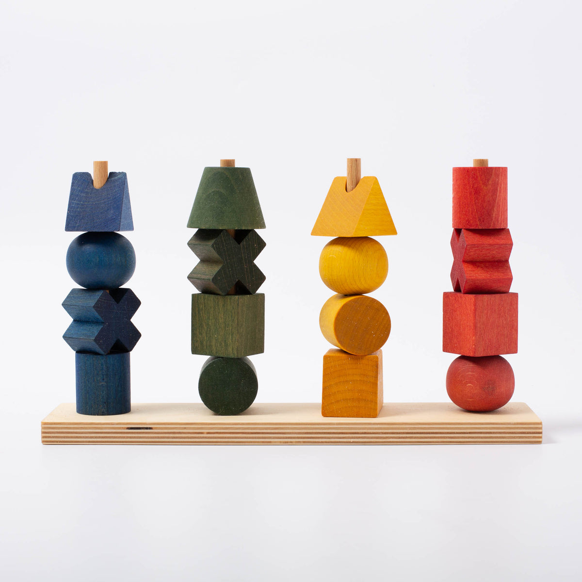 XL store 14in Wooden Stacking Rainbow