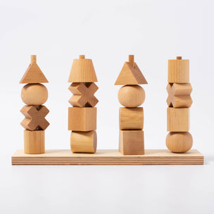 Wooden Story | Natural Stacking Toy XL | © Conscious Craft