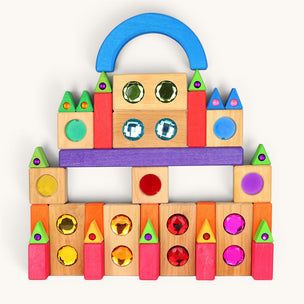 Bauspiel Small Colour Track with View Blocks