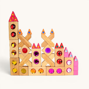 Bauspiel Small Colour Track with View Blocks