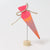 Grimm's Neon Pink school cone decorative figure | Conscious Craft