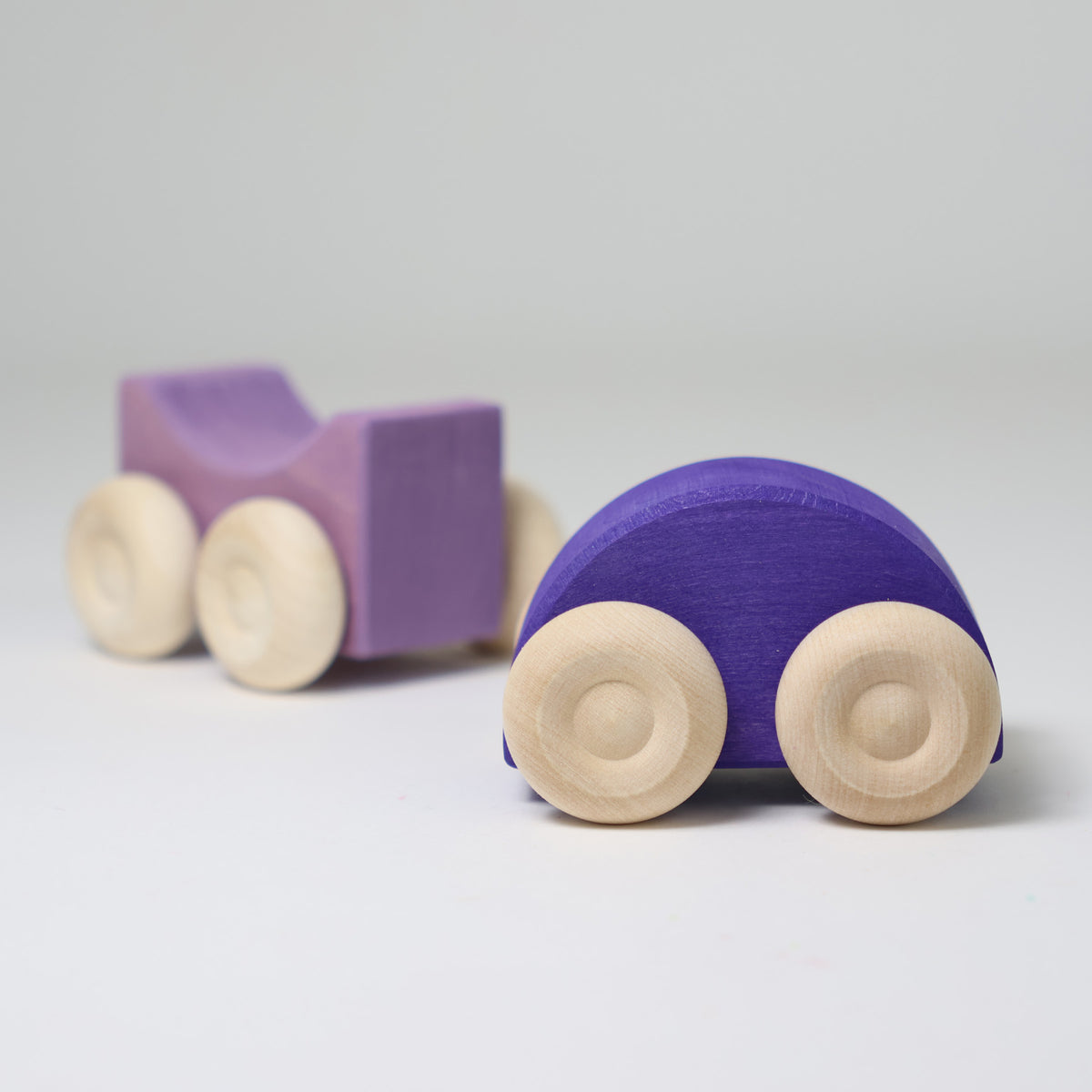 Grimm's | Stacking Cars | Purple – Conscious Craft
