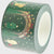 Roll of decorative tape with festive design on a white background