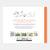 Book back cover with illustrations and text, featuring an orange border on the right side.