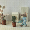 Maileg Watering Can Mouse | Light Blue