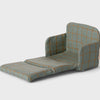 Maileg Plaid-patterned chair on a white background