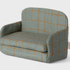 Maileg Foldable chair with plaid pattern on a white background
