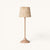 Small Maileg lamp with a floral-patterned shade on a white background