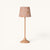 Small Maileg lamp with a floral-patterned shade on a white background