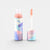 Two lip products with pastel gradient packaging on a white background