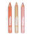 Set of 3 Glitter Make-up Pencils | Sunshine