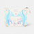 Makeup pouch with unicorn design on a white background