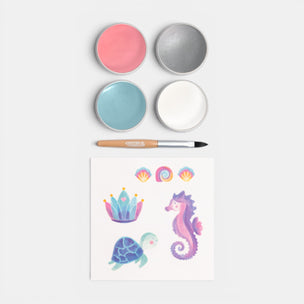 Namaki Mermaid Face Paint & Tattoo Kit