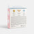 Product packaging with branding and text on a white background