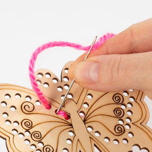 Wooden Threading & Embroidery Shapes