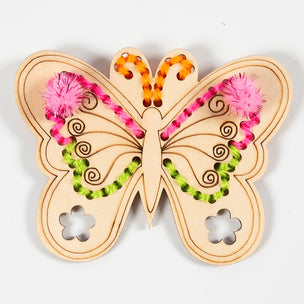 Wooden Threading & Embroidery Shapes