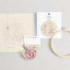 Embroidery Kit, spring flowers